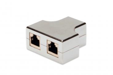 CAT 5e, Class D, RJ45 Modular Coupler, shielded 