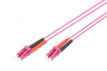 Fiber Optic Multimode Patchcord, OM4, LC / LC 