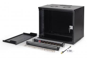 SOHO Pro network set, 483 mm (19") - 9U, 540 x 400 mm (W x D) 