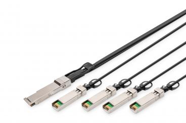 40G QSFP+ to 4XSFP+ Direct Attach Cable 3m 