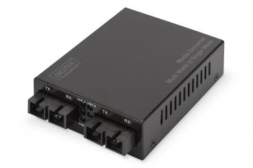 Gigabit Multimode/Singlemode Media Converter SC/SC 