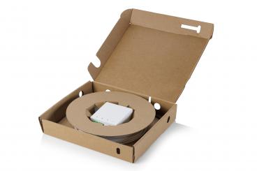 Fttx installation kit, pre-assembled, 4-fiber, LC/APC connector, length 50 m 