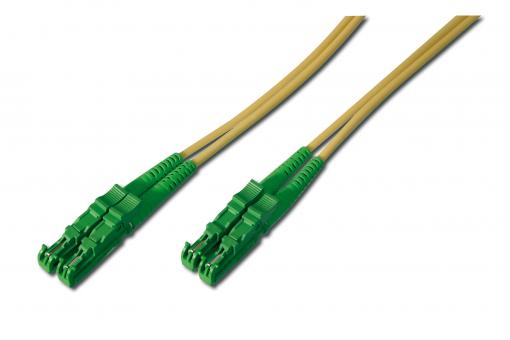 Fiber Optic Patch Cord, E2000 (8° APC) to E2000 (8° APC), Singlemode 