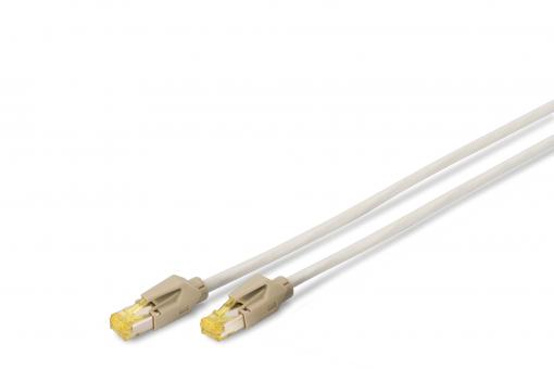 CAT 6A S/FTP patch cable with CAT 7 raw cable 