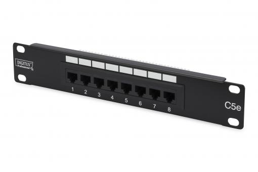 CAT 5e, Class D Patch Panel, unshielded 