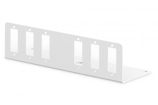 Adapter Plate for Fiber Optic Unibox for wall mounting, small 